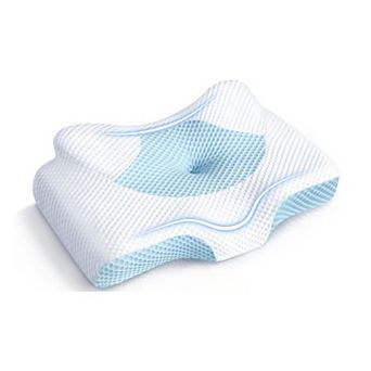 Pillow for Neck Pain Relief, Hollow Design Odorless Memory Foam Pillows