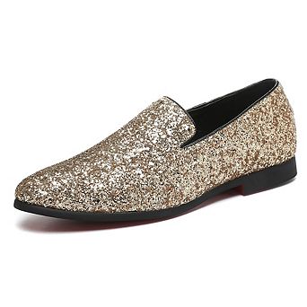 Men's Sequin Formal Non-Slip Breathable Loafers