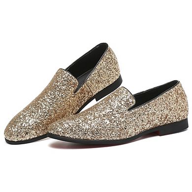 Men's Sequin Formal Non-Slip Breathable Loafers