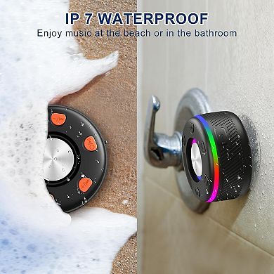 Bluetooth Shower Speaker, Stocking Stuffers Portable Speakers Bluetooth 5.4 with HD Sound