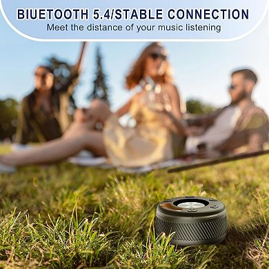 Bluetooth Shower Speaker, Stocking Stuffers Portable Speakers Bluetooth 5.4 with HD Sound