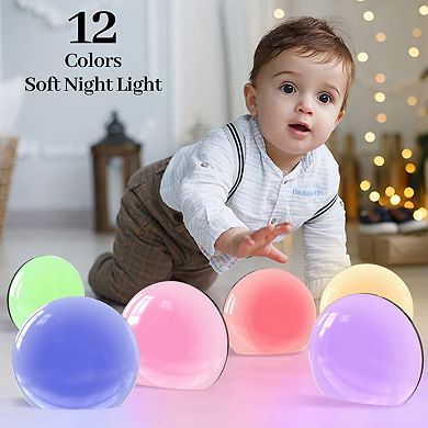Sound Machine with 30 Natural Sounds and Night Light