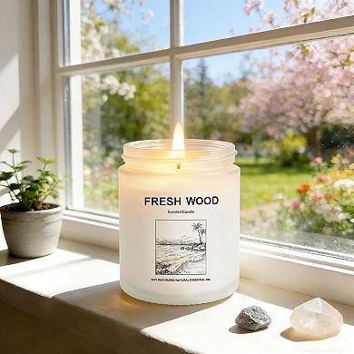 4 Pack Soy Wax Candle Gift Set Long Lasting Aromatherapy Candles for Home, Lavender