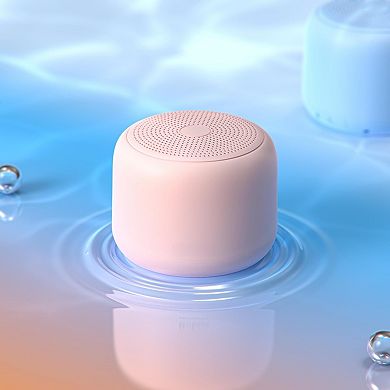 Portable Bluetooth Speakers with Strap Easy To Carry, Wireless IPX5 Waterproof Mini Speaker