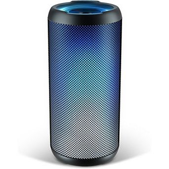 Portable Wireless Speaker with Cool Dynamic LED Lights, Bluetooth Speakers, IPX6 Waterproof
