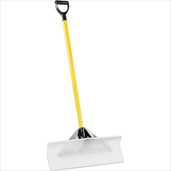 24" Wide Snow Pusher, Durable Blade for Easy Snow Removal