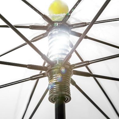 Clear Light-Up Umbrella for Kids: See-Through, Safe, Durable