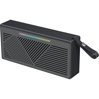 Bluetooth Speaker Wireless Portable IPX5 Waterproof for Home Party Outdoor Beach, Black