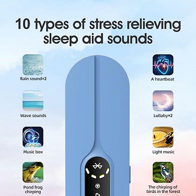 Speaker for Sleeping - Mini Portable Wireless Bluetooth Bone Conduction, with White Noise & Timer