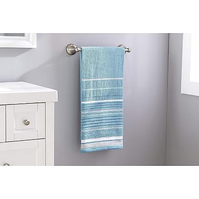 Soft Textured Cotton Bath Towel, 27"x50", Vibrant Colors