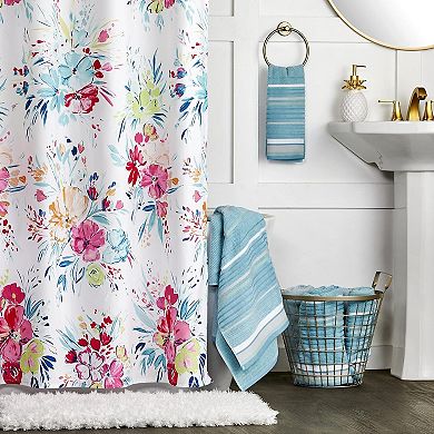 Soft Textured Cotton Bath Towel, 27"x50", Vibrant Colors