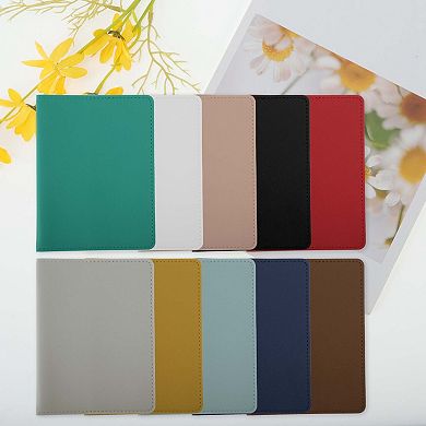 Solid Color Passport Holder 1 Pc 5.51"x4.13"x0.28"