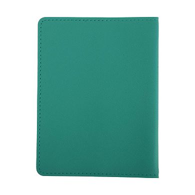 Solid Color Passport Holder 1 Pc 5.51"x4.13"x0.28"