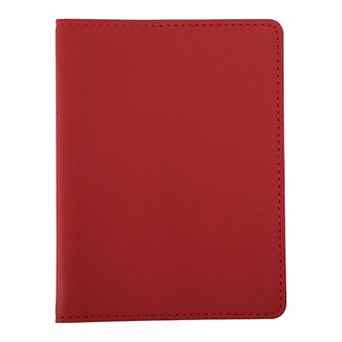 Solid Color Passport Holder 1 pc 5.51"x4.13"x0.28"