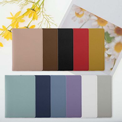 Solid Multiple Card Slots Passport Holder 1 Pc 5.71"x4.13"x0.28"