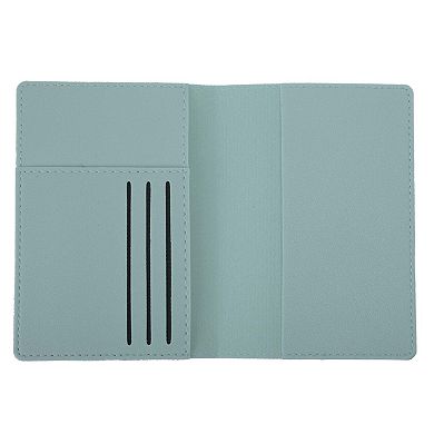 Solid Multiple Card Slots Passport Holder 1 Pc 5.71"x4.13"x0.28"