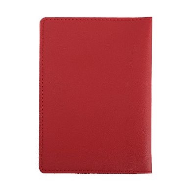 Solid Multiple Card Slots Passport Holder 1 Pc 5.71"x4.13"x0.28"
