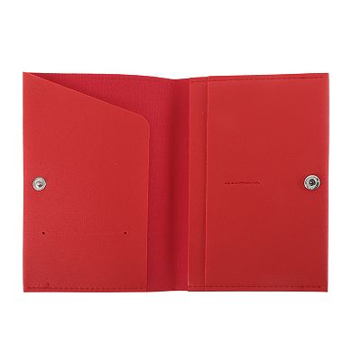 Multiple Card Slots Passport Holder 1 Pc 5.59"x3.94"x0.28"