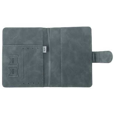 Magnetic Clasp Design Passport Holder 1 Pc 5.91"x4.33"x0.28"
