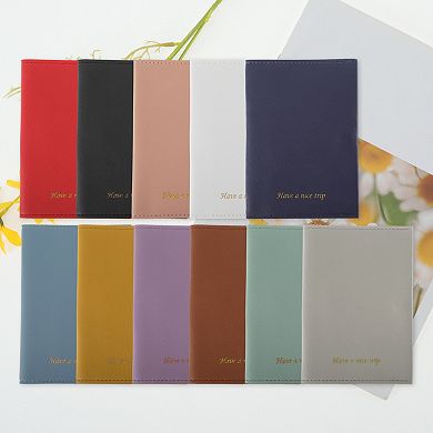 Multiple Card Slots Passport Holder 1 Pc 5.59"x3.94"x0.28"