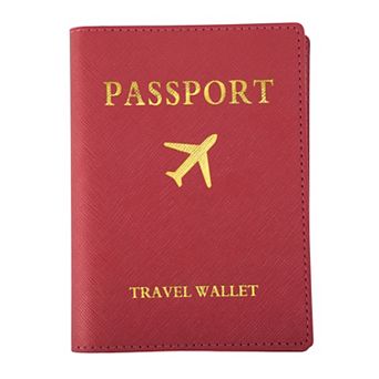 Portable Passport Holder 1 pc 5.83"x4.33"x0.28"