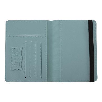 Simple Elastic Strap Passport Holder 1 Pc 5.83"x4.33"x0.28"