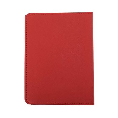 Simple Elastic Strap Passport Holder 1 Pc 5.83"x4.33"x0.28"