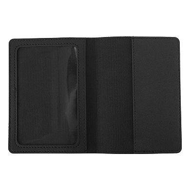 Gold-stamped Airplane Pattern Passport Holder 1 Pc 5.51"x4.13"x0.28"