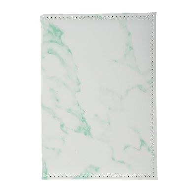Marble Pattern Airplane Passport Holder 1 Pc