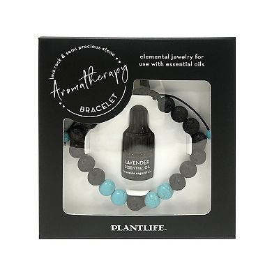 Aromatherapy Bracelet Set w 1 ml Lavender EO - Gift Boxed