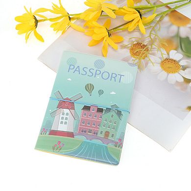 Windmill Passport Holder Light Blue 1 Pc