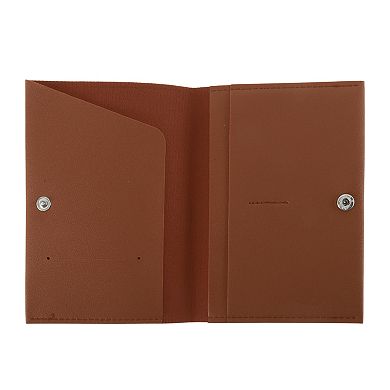Multiple Card Slots Passport Holder 1 Pc 5.59"x3.94"x0.28"