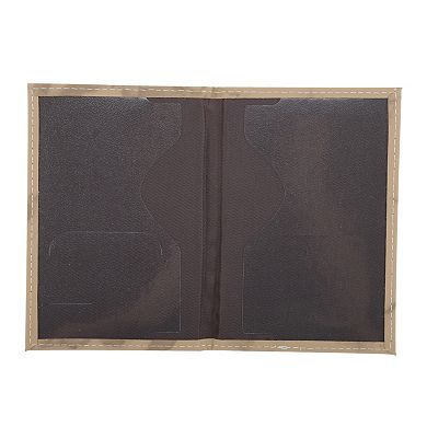 Marble Passport Holder Copper Tone 1 Pc