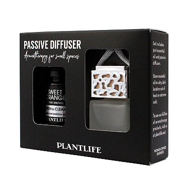 Passive Diffuser Gift Boxed - Silver passive diffuser with 5ml EO