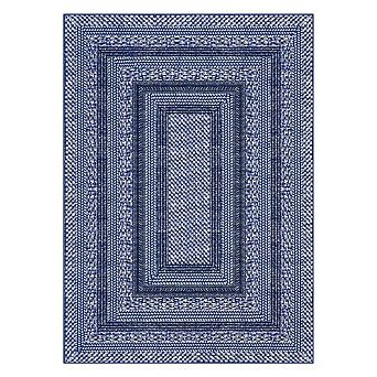 Fashionwu Printed Non Slip Stain Resistant Washable Modern Geometry Folded Area Rug for Living Room