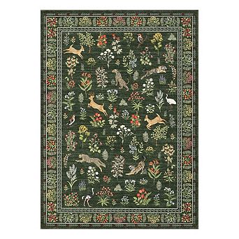 Fashionwu Kitchen Modern Animal Washable Printed Thin Home Decor Easy to Clean Area Rug for Bedroom