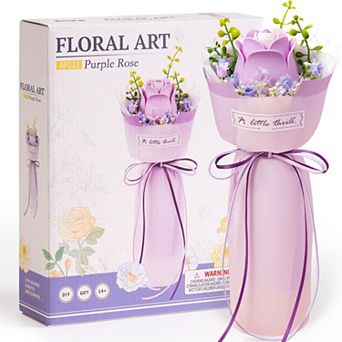 3D Rose Puzzle Model Kits for Home Decor, Valentine's Day Gifts for Women