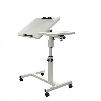Writing Table Adjustable Height, Bed Table Anti-Slip, for Living Bedroom Hospital