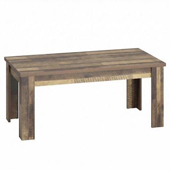 Dining Table for 4-6 People, Large Long Modern Industrial Dinner Table for Ding Room, Living Room