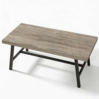 Dining Table, 70.87 in Long Modern Kitchen Table for 6-8 People, Rectangle Dining Room Table
