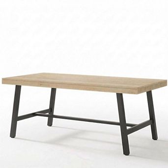 Dining Table, 70.87 in Long Modern Kitchen Table for 6-8 People, Rectangle Dining Room Table