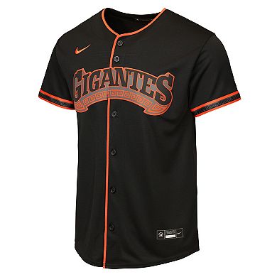 Youth Nike Jung Hoo Lee Black San Francisco Giants Alternate 2 Replica Jersey
