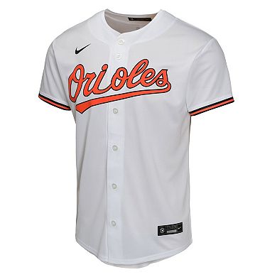 Youth Nike Pete Alonso White Baltimore Orioles Game Player Jersey