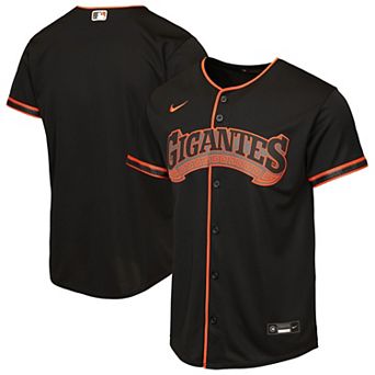 Youth Nike Black San Francisco Giants Alternate Replica Jersey