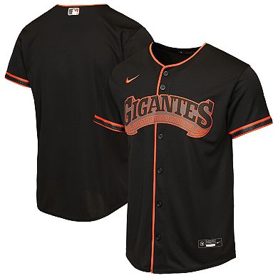 Youth Nike Black San Francisco Giants Alternate Replica Jersey
