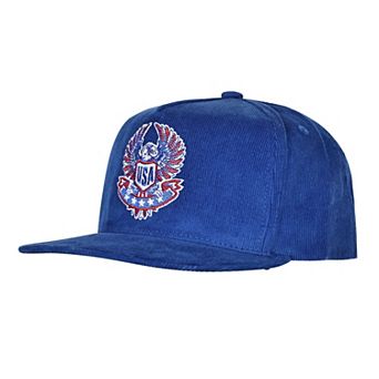 Men's Outerstuff Royal USMNT FIFA World Cup 2026 Corduroy Snapback Hat