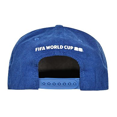 Men's Outerstuff Royal USMNT FIFA World Cup 2026 Corduroy Snapback Hat
