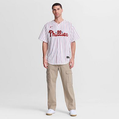 Men's Nike White Philadelphia Phillies Home Replica Jersey