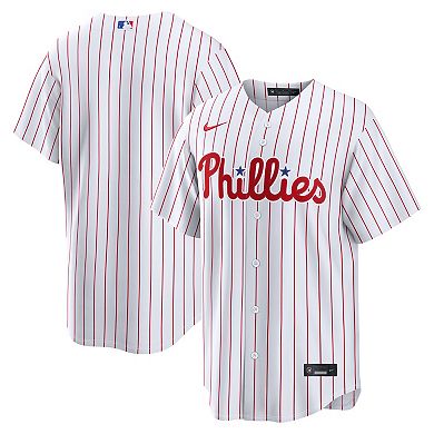 Men's Nike White Philadelphia Phillies Home Replica Jersey