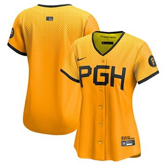 Women's Nike Gold Pittsburgh Pirates City Connect Limited Jersey